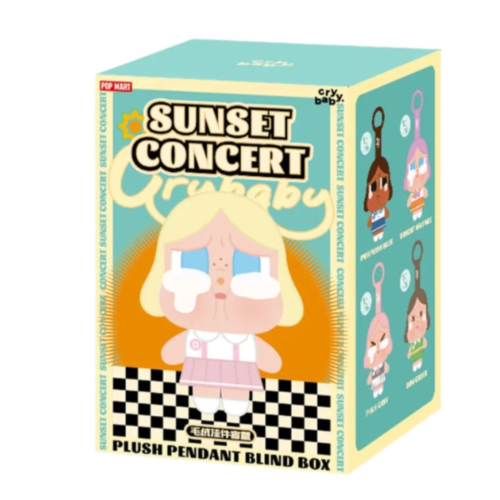 Sunset Concert Crybaby Plush Pendant Blind Box